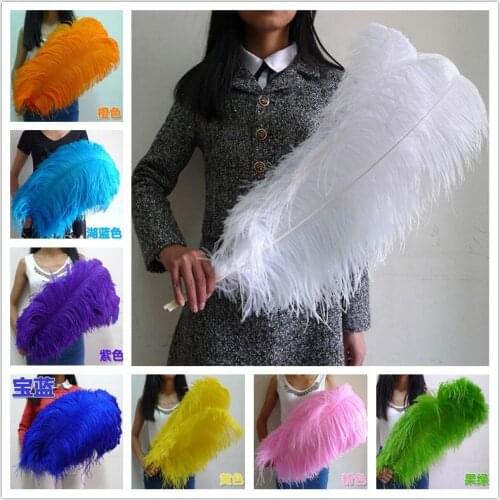 10-50pcs/lot High Quality Ostrich Feather Dancers 60-65cm/24-26inches Wedding Craft Jewelry for Home Plumas Plumas De Faisan