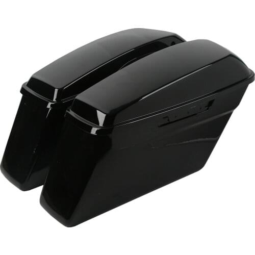 Motorcycle Hard Saddlebags Saddle Bags For Harley Touring Road King Street Electra Glide 2014-2020 2019 2015