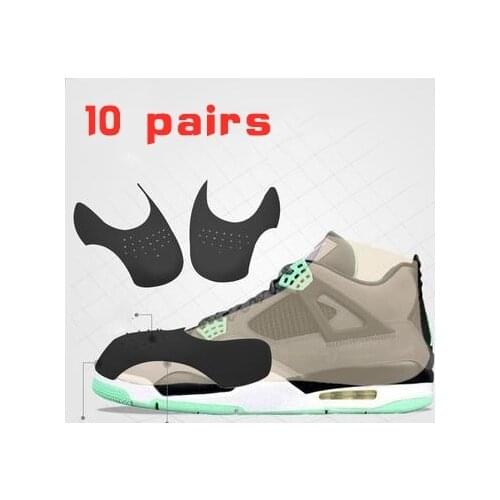 10 Pair Shoes Shield for Sneaker Sport Shoe Head Anti Crease Protector Stretcher Expander Shaper Toe Caps Care Support Wholesale