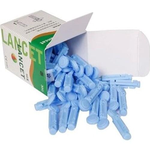 50 pcs/pc 23G Lancets needle Sterile disposable phlebotomy needle spilled blood needle pen free shipping