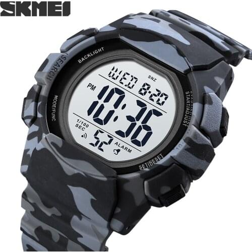 Official Digital Watch For Men Luxury Military Mens Sport Watches 2Time Count Down Wristwatches Top Brand SKMEI Watch For Boys