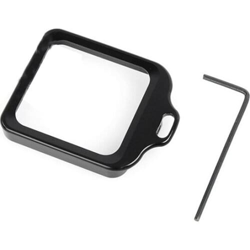 CNC Aluminum Lanyard Ring Lens Mount Kit Black for Gopro HD Hero 3+ 3 Plus Black F06489