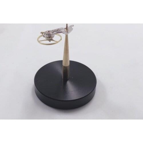 Balance Holder Tack Tool Practical Repair For Watch Adjust Beat Round Base Wear Resistance Metal Needle Accessory Durable Stand