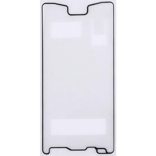 For Sony Xperia Z3+ Z3 Plus Z4 D6553 D6533 LCD Front Frame Housing Back Battery Door Cover Adhesive Sticker