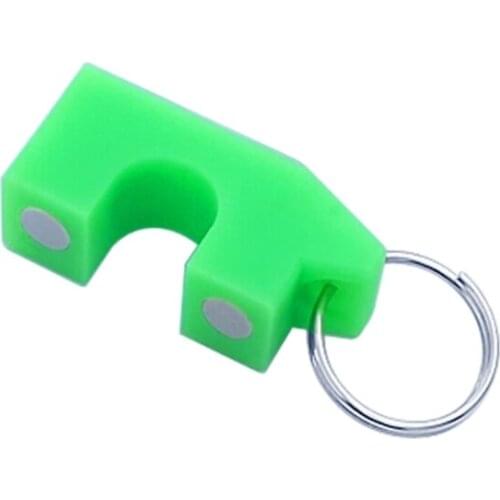 E5BD Magnetic Fishing Rod Rack Stand Surf Sticks Silicone Fishing Rod Keeper Car Boat Rod Holder Support Bracket Accessory