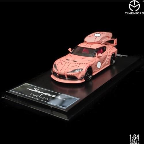 Tomemicro 1:64 Toyota Speedmaster Pink Pig Color Simulation Model Car