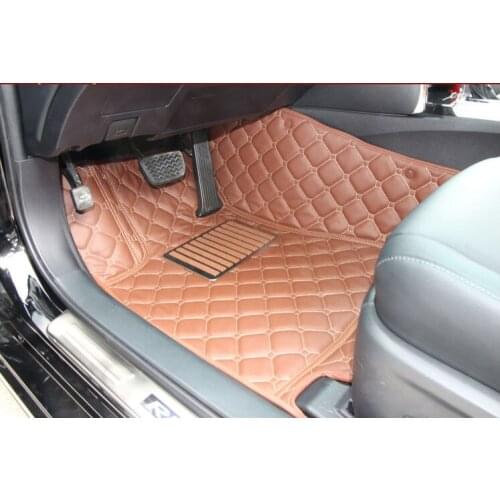 Myfmat new car floor mats foot mat rug set attractive whole auto carpet for h3/5/6/7/8/9 haval the great wall c30 c50 cc leather