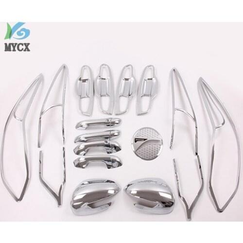 Chrome Kit Car Accessories For Kia Sportage KX5 QL 2016 2017 -2018 Car Styling 25pcs