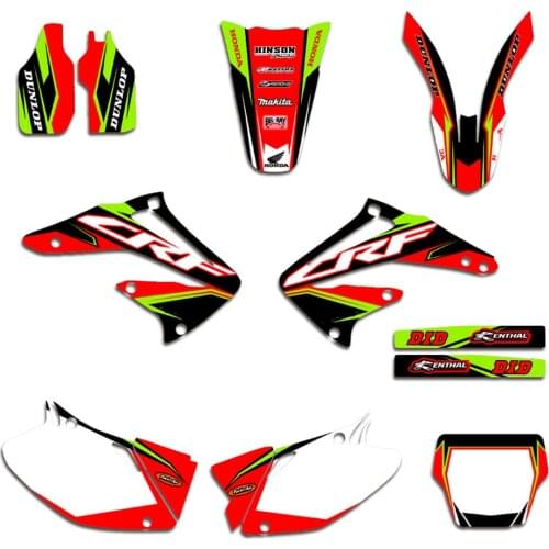 Motorcycle Sticker Graphic Decal DECO For Honda CRF450R CRF 450 R 2002 2003 2004
