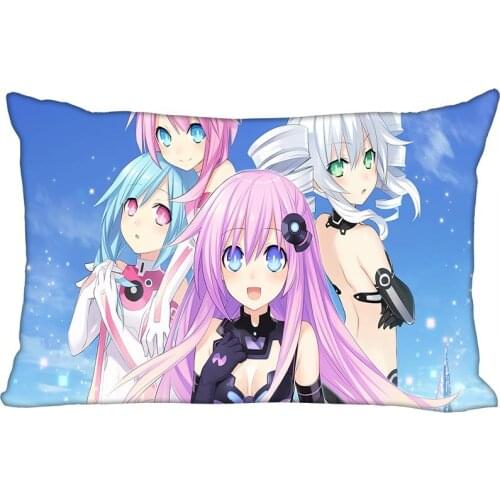 New Arrival neptunia Rectangle Pillowcases (two-sides) zipper Custom Pillow Case More Size Custom your image gift