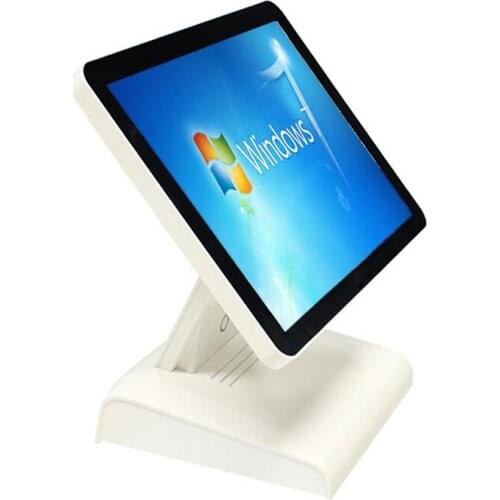 Factory Direct Sale 15 Inch Pure White Single POS Capacitive Touch Machine Point Of Sale Retail POS