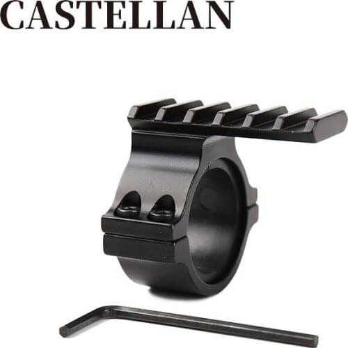 Rail Scope Mount Barrel Adapter Rings 25.4mm 30mm Ring Adapter W/ 20mm Scope Weaver Picatinny Rail Mount