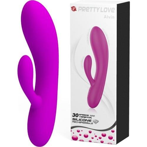 Pretty Love USB rechargeable 30 Mode Silicone rabbit vibrator sex toys for woman sex products vibration sex vibrator
