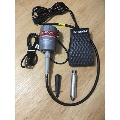 Dental Flexshaft & Handpiece & Foot pedal, High Speed Flexible shaft Machine jewelry rotary motor gold hanging carving motor