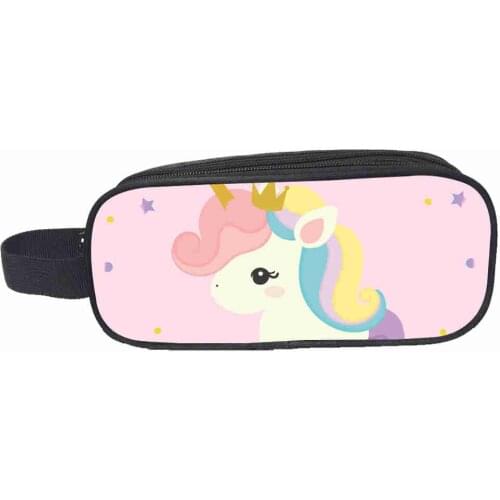 Unicorn Handbags Space Galaxy Customized Women Men Teenagers Boys Girls Kid Toddler School Casual Pencil case Tote Bag Pouch