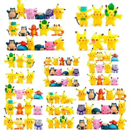 TAKARA TOMY Baokemeng Cartoon Charizard Aggron Mewtwo Dragonite Ivysaur Venusaur Charmeleon Pikachu Pokemons Figures Figure Toys