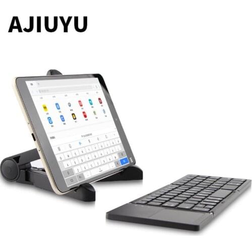 Three folded wireless Bluetooth Keyboard For CHUWI HiPad Hi10 X Plus Pro Hi12 Hi13 Hi8 Hi9 pro Air Vi10 Vi8 Surbook Tablet Case