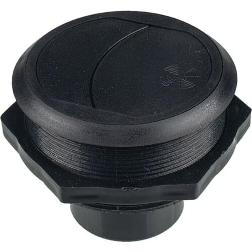 1.81in Universal A/C Air Outlet Vent For RV Bus Air Conditioner Gray Part