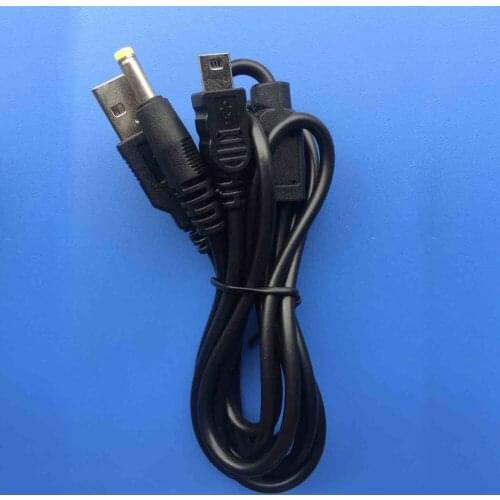 10PCS 2 in 1 USB 2.0 Data Transfer Sync Charge Cable Cord for Sony For PSP 2000 3000 Game Console