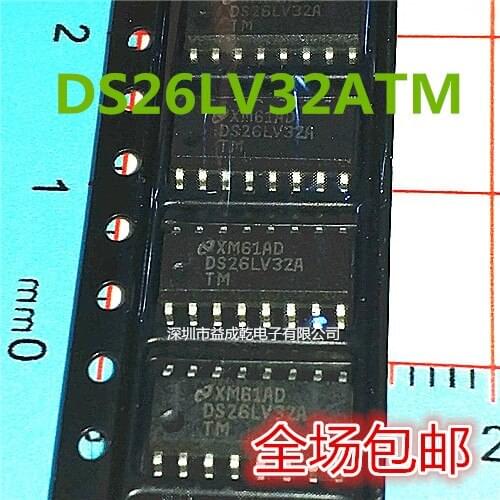 100% Original New In Stock DS26LV32A DS26LV32ATM DS26LV32A SOP16 (10pcs/lot)