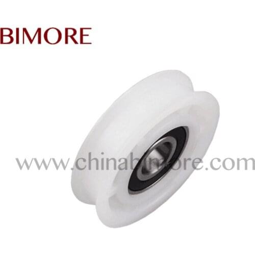 20pcs BIMORE OTLR006 Lift nylon roller 85x20x6204 Elevator door hanger roller