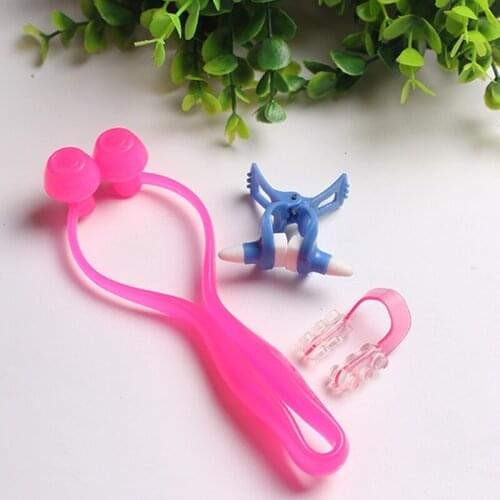 3pcs Nose Up Bridge Straightening Clip+ Lifting Shaping Shaper +Nose Massage Langetka Correction Facial Clipper Corrector Kit