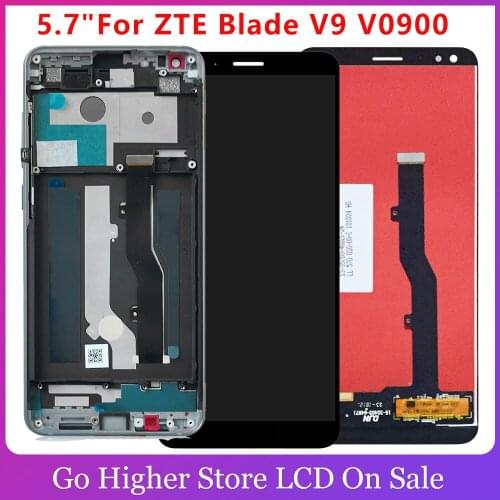 5.7"For ZTE Blade V9 V0900 LCD Display Touch Screen Digitizer Glass Sensor Panel Replacement Assembly