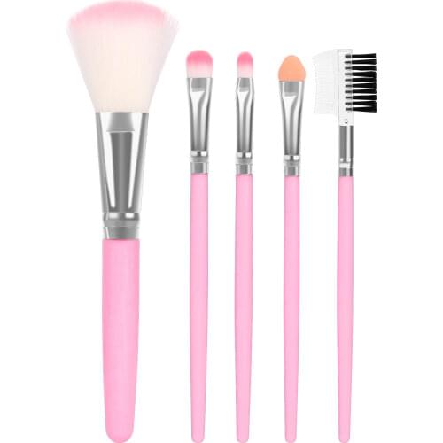 5pcs Makeup Brushes Set Eyeshadow Eyeliner Eyebrow Foundation Powder Make Up Brush Cosmetic Beauty Tools Brochas Maquillaje