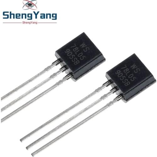 50pcs 78L05 L78L05 Linear Voltage Regulators 5.0V 0.1A Positive TO-92 new original
