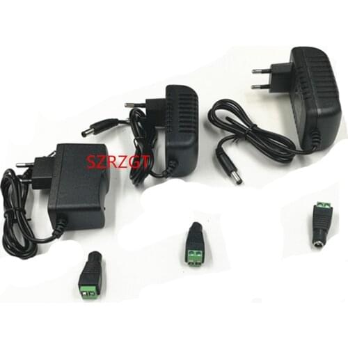DC12V Adapter AC100-240V Lighting Transformers OUT PUT DC12V 1A / 2A / 3A Power Supply for LED Strip
