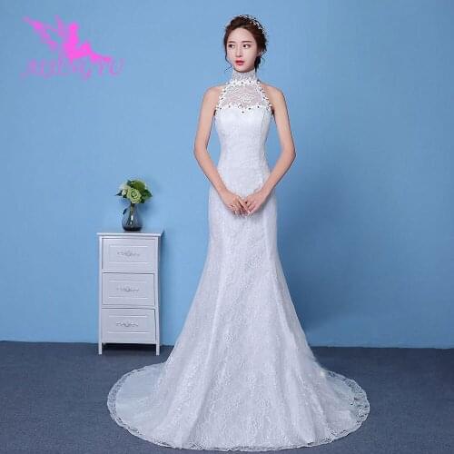 AIJINGYU Indian Bridal Gown Price Laces Dres Styles 3D Simple White Gownes Plus Size Wedding Branding