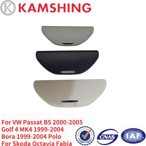 CAPQX Car Sun glass Storage Box Case For VW Passat B5 00-05 Golf 4 MK4 99-04 Bora 99-04 Polo For Skoda Octavia Fabia 18D857465