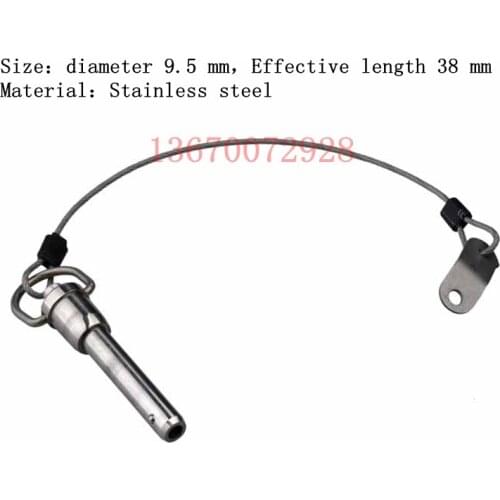 KROYWACH Quick Release Pin for PRO Audio Line Array Speaker ,Stainless steel 9.5x38mm NO:ZF