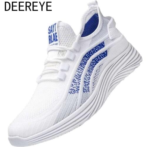 DEEREYE Mens Breathable Sneakers