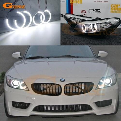 For BMW Z4 E89 Pre Facelift 2009 2010 2011 2012 2013 Ultra bright SMD LED Angel Eyes halo rings kit Day Light Car styling