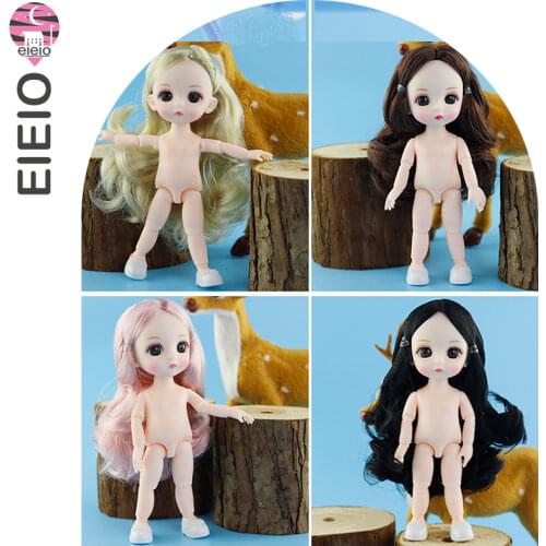 EIEIO 16CM doll doll accessory ob11 body clothing 13 Movable Joint 1/12 Doll Outfit Daily Casual Accessories Skirt for Girls