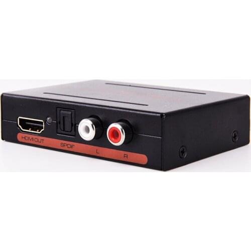 HD audio splitter HD TO HD+AUDIO+SPDIF+R/L audio converter HW-11HA