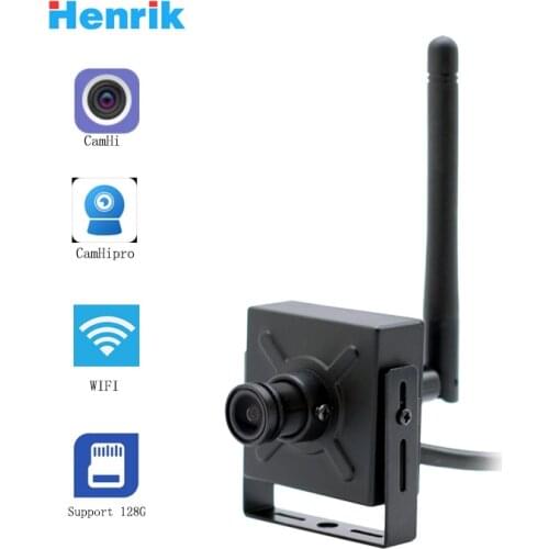 WIFI 5MP/3MP / 1080P Mini IP Camera P2P Metal Security CCTV Camera System Video Surveillance with SD Card Slot CamHi