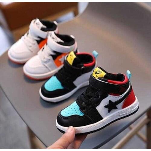 Spring Summer Children Running Shoes Boys Girls Sport Shoes Breathable Infant Sneakers Soft Bottom Non-slip Casual Kids Sandals