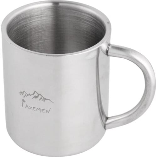 Stainless Steel Coffee Tea Mug Double Wall Portable Travel