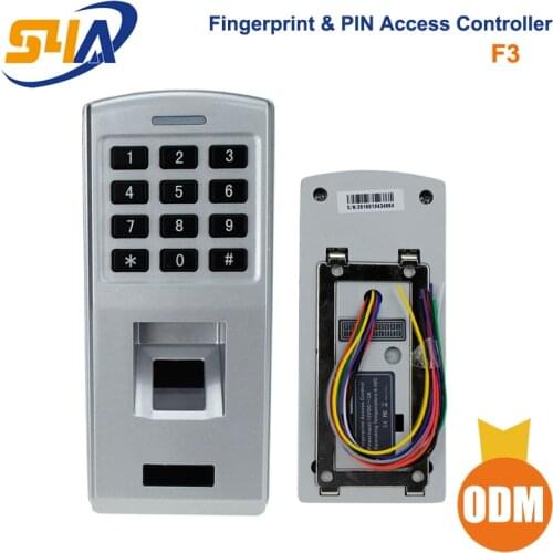 Metal Fingerprint Standalone access controller support Finger + PIN