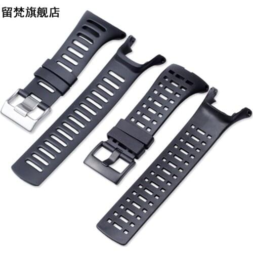 Soft Rubber Silicone Strap Watch Accessories For Suunto Ambit 3 Peak-Ambit 2 Mens Sports Watch bands