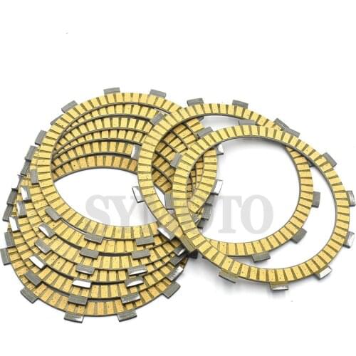 Motorcycle Clutch Plates Disc Set For KAWASAKI KX250 W650 Ninja 750R ZX-9R ZX-7 7R VN750 VN800 VN900 Vulcan 800 900 ZX750 ZX900