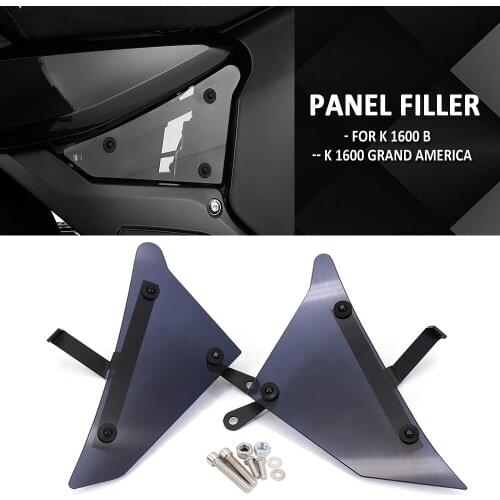 Motorcycle Fairing Cowl Cover ABS Plastic Plates Tank Trim Fill Panels For BMW K1600B K1600Grand America K 1600 B