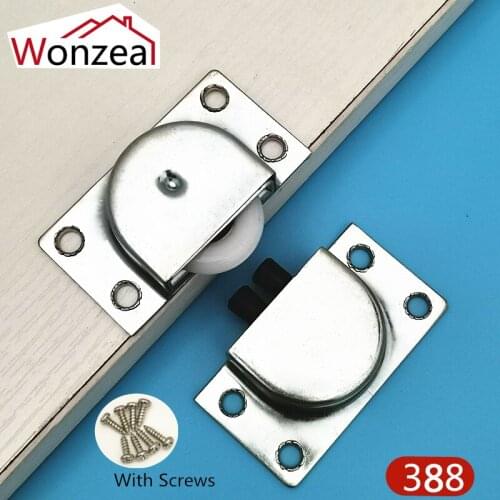 Sliding Door Rollers Stainless Steel Sliding Door Wheel Cabinet Nylon Pulley Hanging Wheel For Wardrobe Furniture Hardware