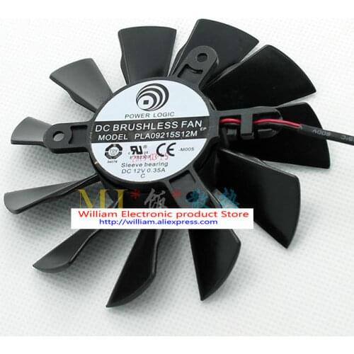 Original for Msi graphics card fan pla09215s12m diameter 85mm 42mm 2 lines