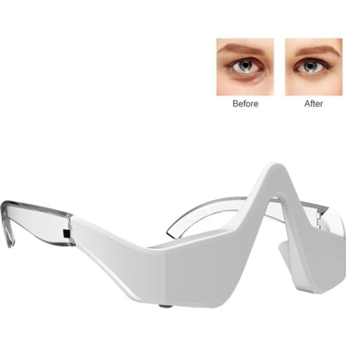 Vibration Eye Massager Hot Therapy Massage Eye Care Device For Tired Eyes Heated Goggles Dark Circles Wrinkle Fatigue Remove