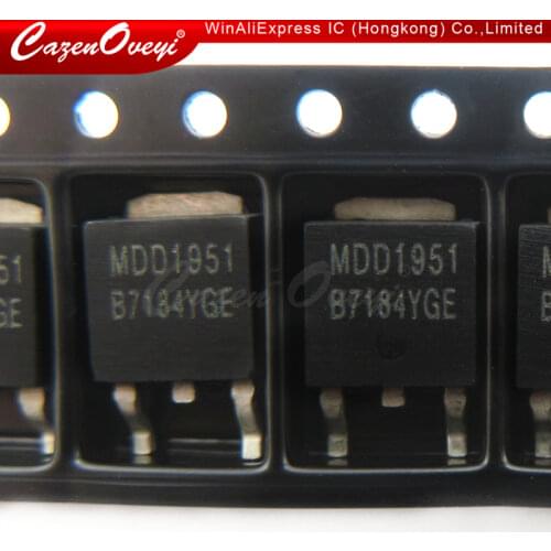 10pcs/lot MDD1903RH MDD1903 MDD1951RH MDD1951 MDD3752RH MDD3752 MDD5N40 D5N40 MDD5N50 FQD5N50C D5N50 TO-252 In Stock