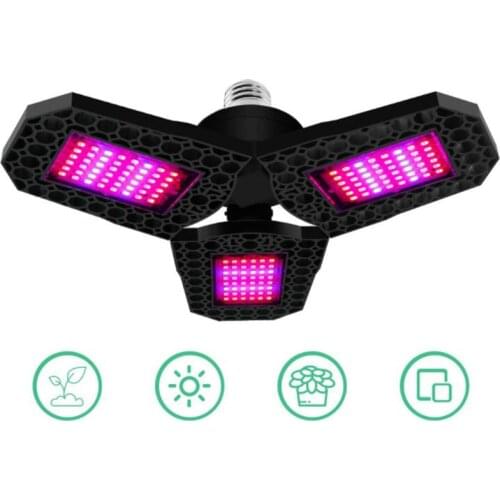 108 126 144 led LED Phyto Lamp E27 Full Spectrum Grow Light Plant Bulb AC 100-265V for Indoor Seedlings Flower Grow Tent Box