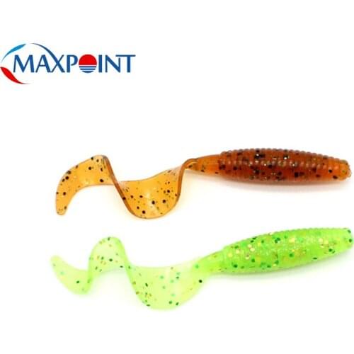 15 pcs/pk Grub Baits 5cm Soft Lure for Perch Bass Fishing Lures Pesca Soft Baits Floating Realistic Rock Fish Lure Pond Fishing